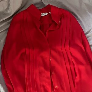Red Blouse, V-day